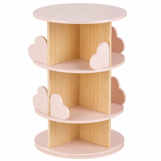 bibliotheque-tournante-3-niveaux-pour-enfants-rose-pale-idxrcs1670yl